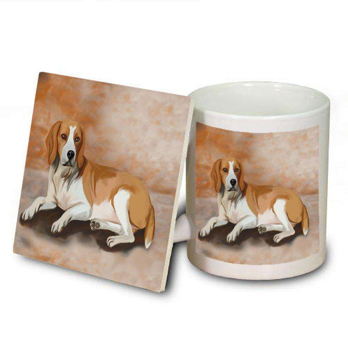 American Foxhound Dog Mug and Coaster Set