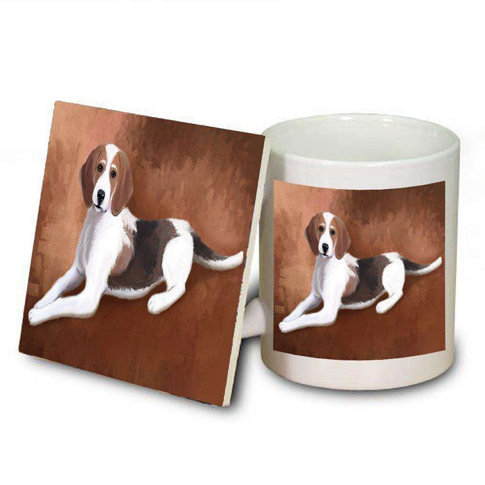 American Foxhound Dog Mug and Coaster Set