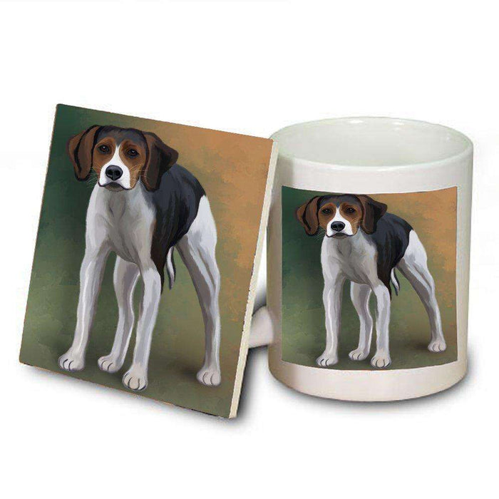 American Foxhound Dog Mug and Coaster Set