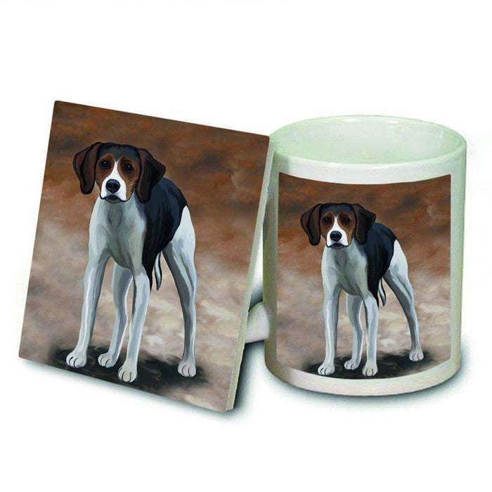 American Foxhound Dog Mug and Coaster Set