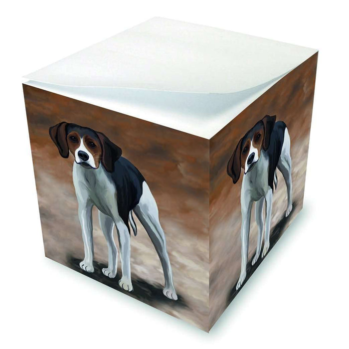 American Foxhound Dog Note Cube