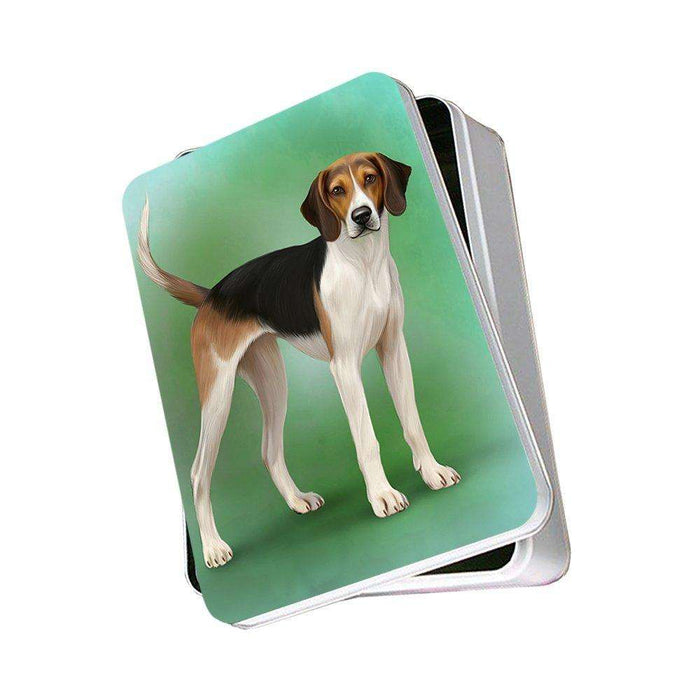 American Foxhound Dog Photo Storage Tin PITN48464