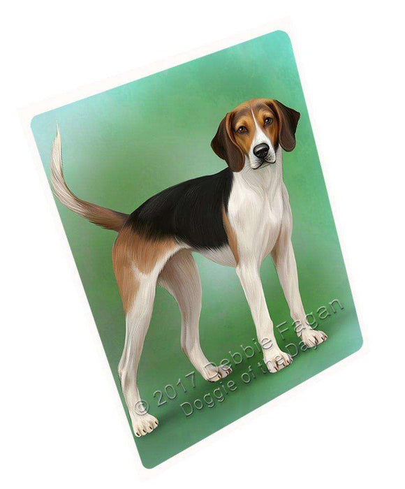 American Foxhound Dog Tempered Cutting Board C49233