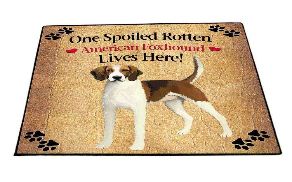 American Foxhound Spoiled Rotten Dog Indoor/Outdoor Floormat
