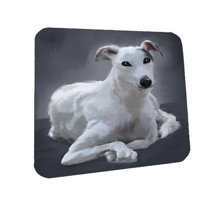 American Greyhound Dog Coasters Set of 4