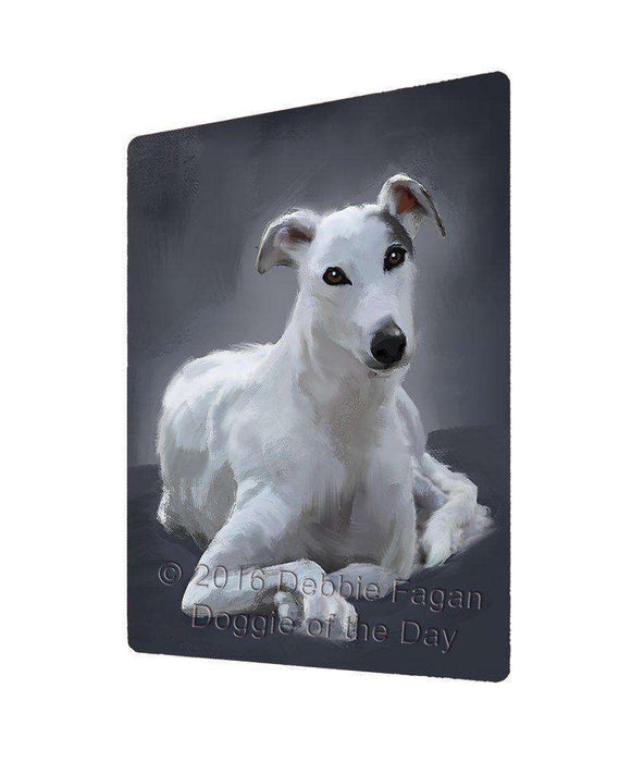 American Greyhound Dog Large Refrigerator / Dishwasher Magnet