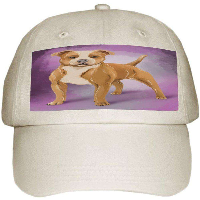 American Staffordshire Dog Ball Hat Cap
