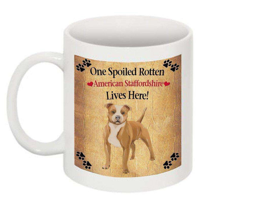 American Staffordshire Spoiled Rotten Dog Mug