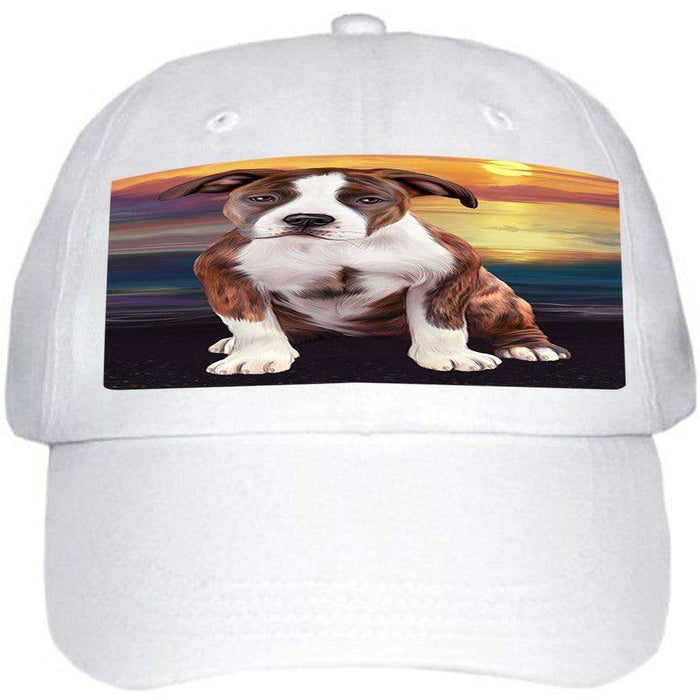 American Staffordshire Terrier Dog Ball Hat Cap HAT49131