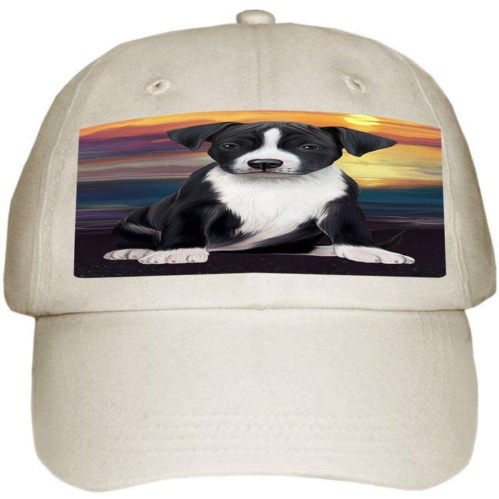 American Staffordshire Terrier Dog Ball Hat Cap HAT49134