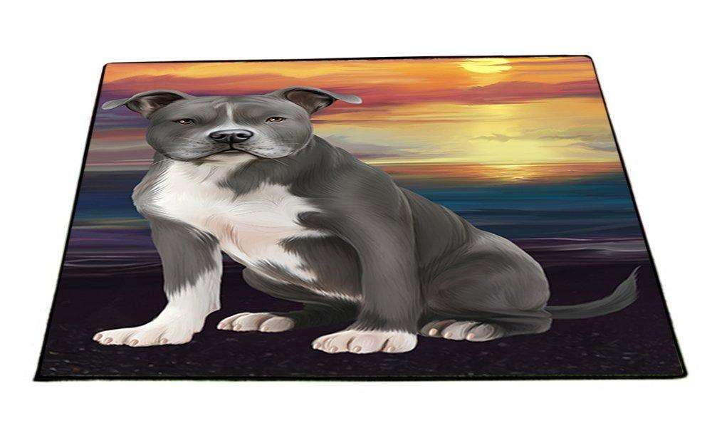 American Staffordshire Terrier Dog Floormat FLMS48987