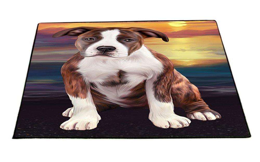 American Staffordshire Terrier Dog Floormat FLMS48990