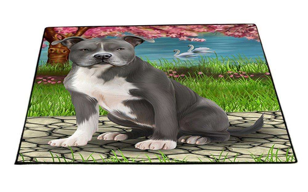 American Staffordshire Terrier Dog Floormat FLMS49005