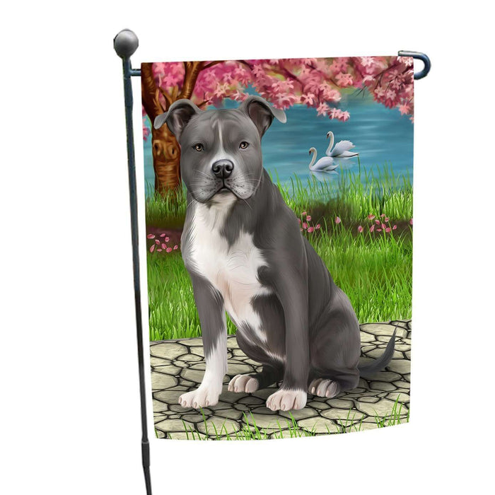 American Staffordshire Terrier Dog Garden Flag GFLG48429