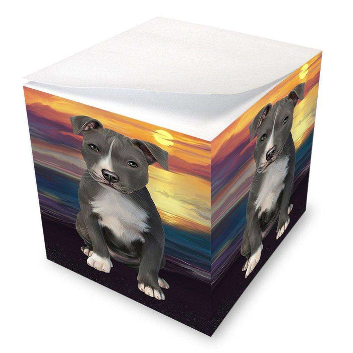 American Staffordshire Terrier Dog Note Cube NOC48469