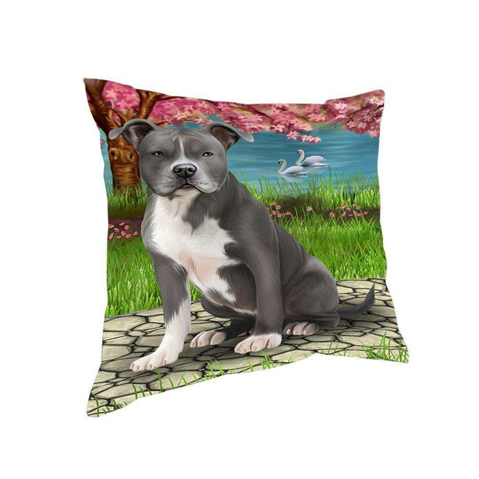 American Staffordshire Terrier Dog Pillow PIL49936