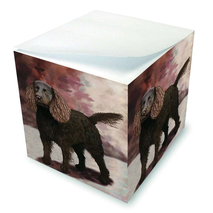 American Water Spaniel Dog Note Cube