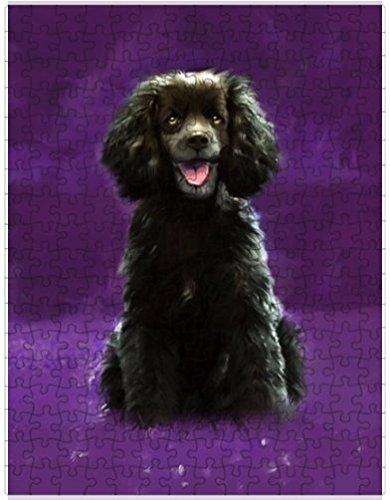 American Water Spaniel Dog Puzzle with Photo Tin D585