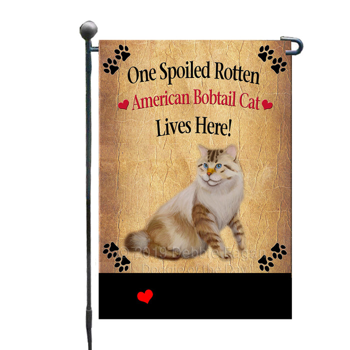 Personalized Spoiled Rotten American Bobtail Cat GFLG-DOTD-A63070