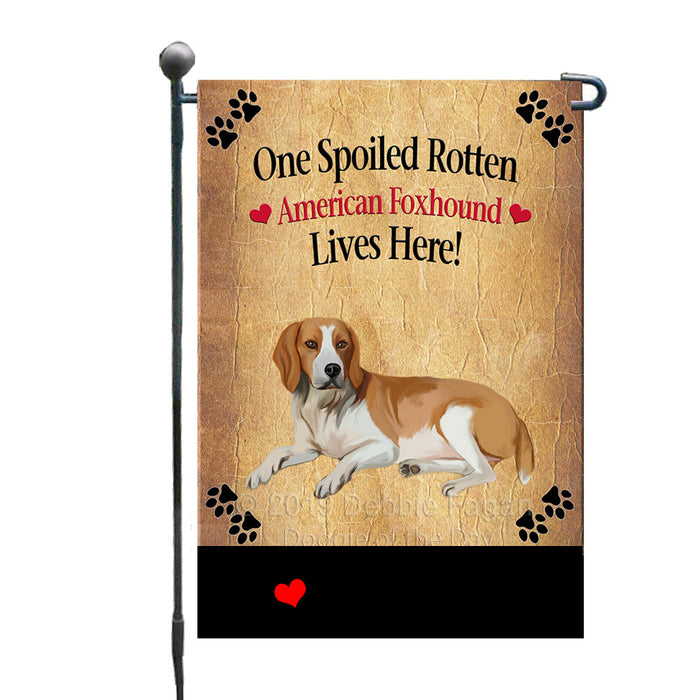 Personalized Spoiled Rotten American Foxhound Dog GFLG-DOTD-A63073