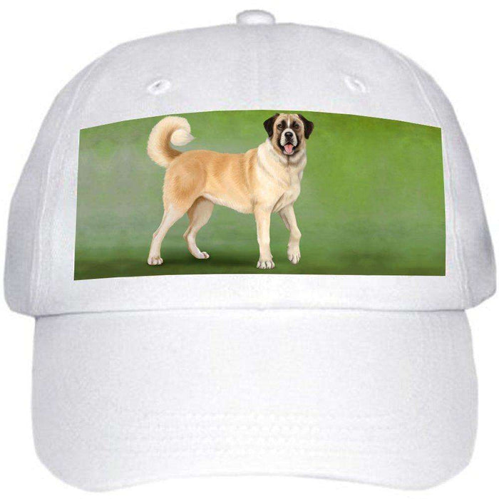 Anatolian Shepherd Dog Ball Hat Cap Off White