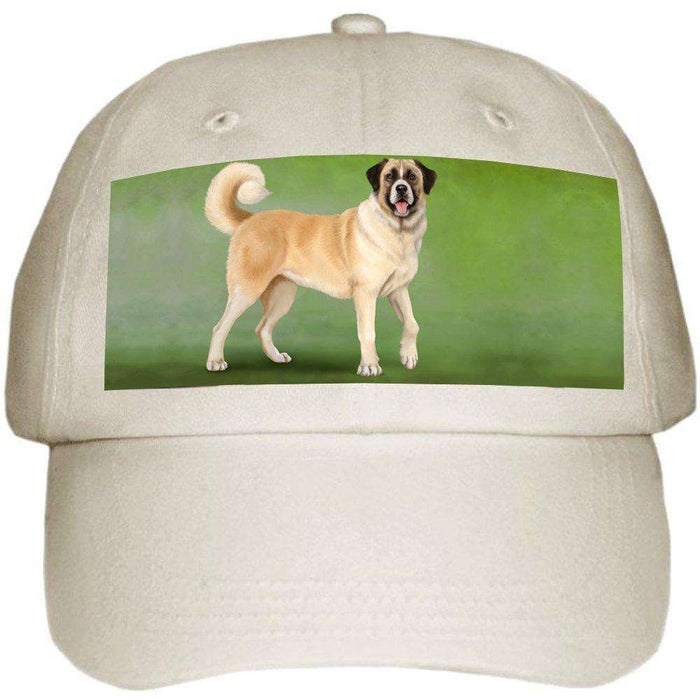 Anatolian Shepherd Dog Ball Hat Cap Off White