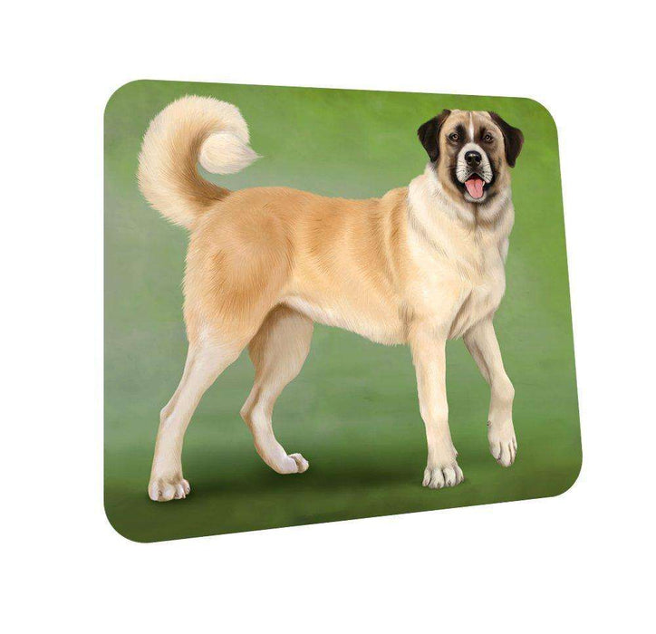Anatolian Shepherd Dog Coasters Set of 4