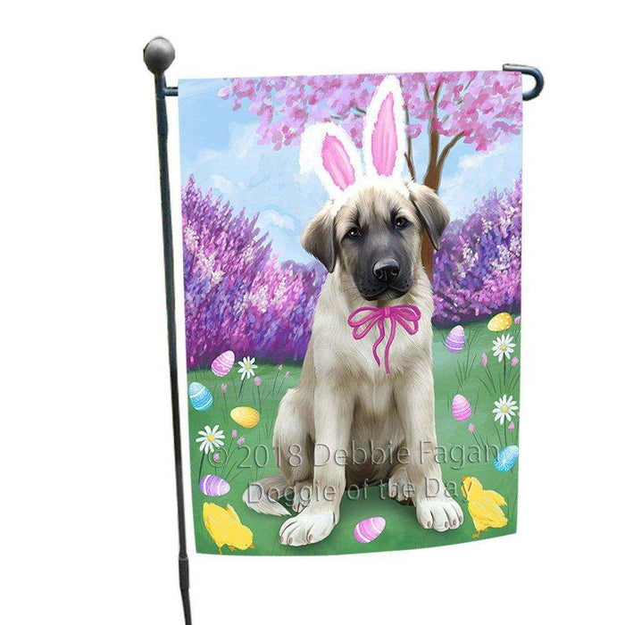 Anatolian Shepherd Dog Easter Holiday Garden Flag GFLG48940