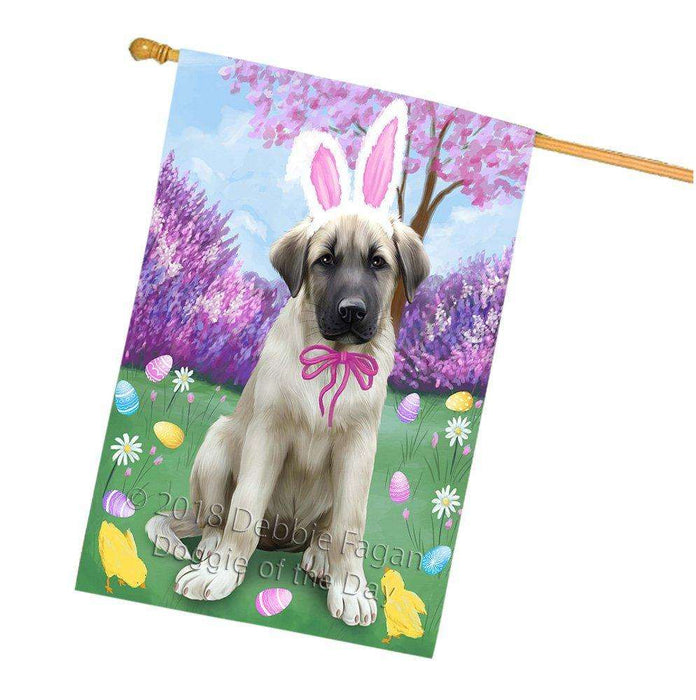 Anatolian Shepherd Dog Easter Holiday House Flag FLG48996