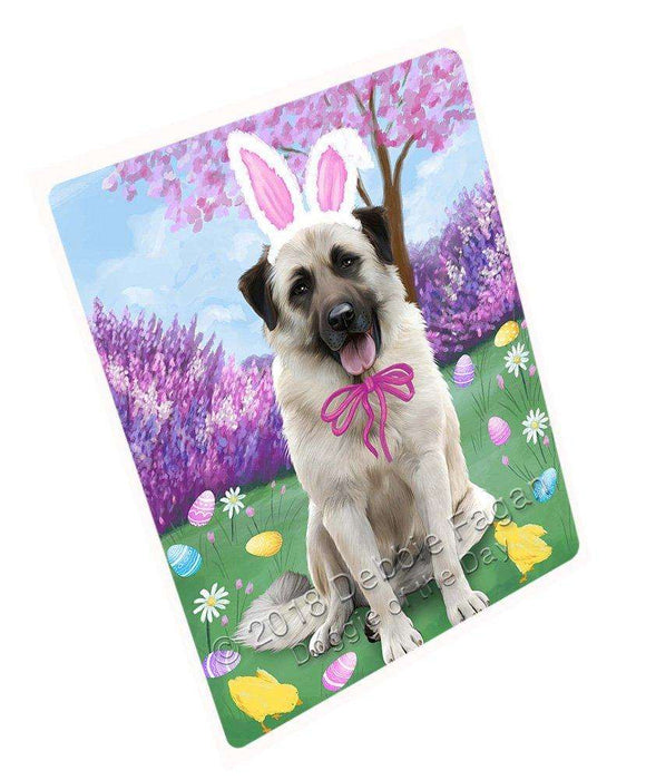 Anatolian Shepherd Dog Easter Holiday Large Refrigerator / Dishwasher Magnet RMAG53928