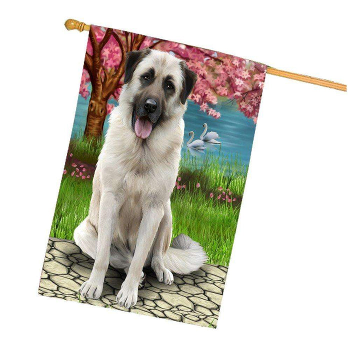 Anatolian Shepherd Dog House Flag HF275