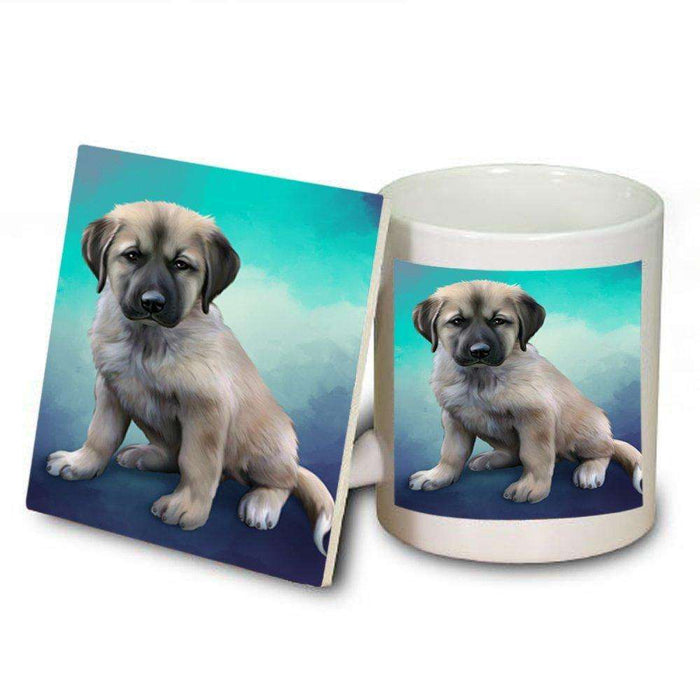 Anatolian Shepherd Dog Mug and Coaster Set