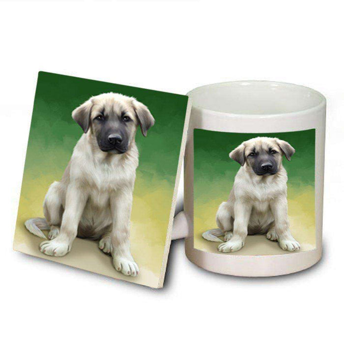 Anatolian Shepherd Dog Mug and Coaster Set
