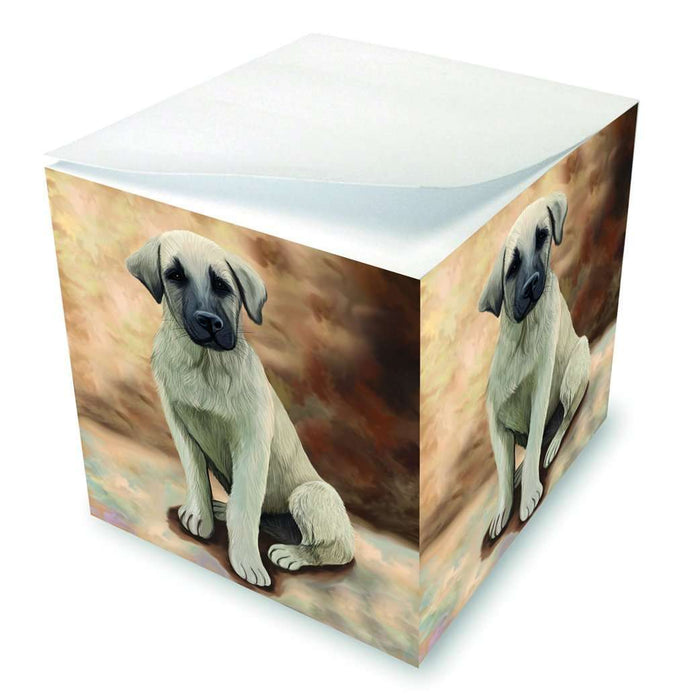 Anatolian Shepherd Puppy Dog Note Cube