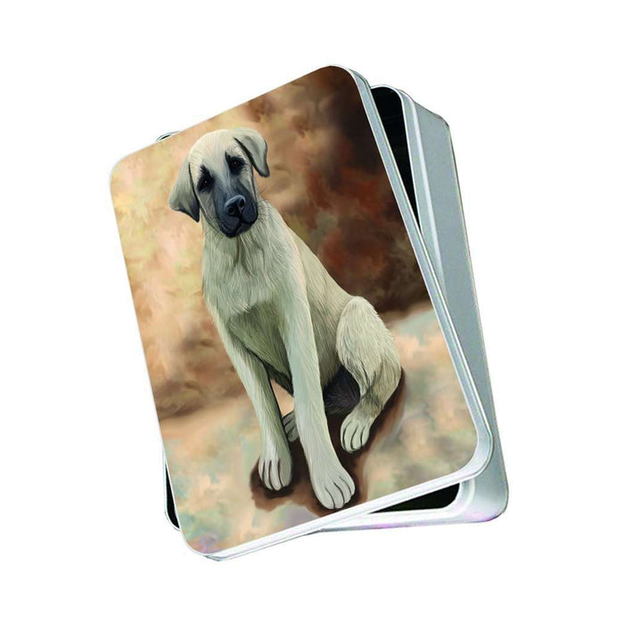 Anatolian Shepherd Puppy Dog Photo Storage Tin