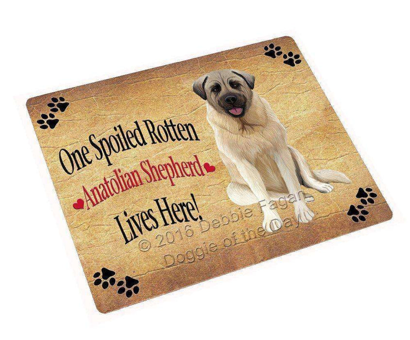 Anatolian Shepherd Spoiled Rotten Dog Magnet Mini (3.5" x 2")