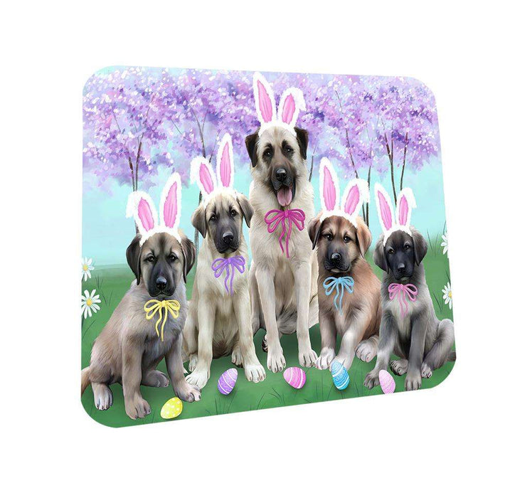 Anatolian Shepherds Dog Easter Holiday Coasters Set of 4 CST49085