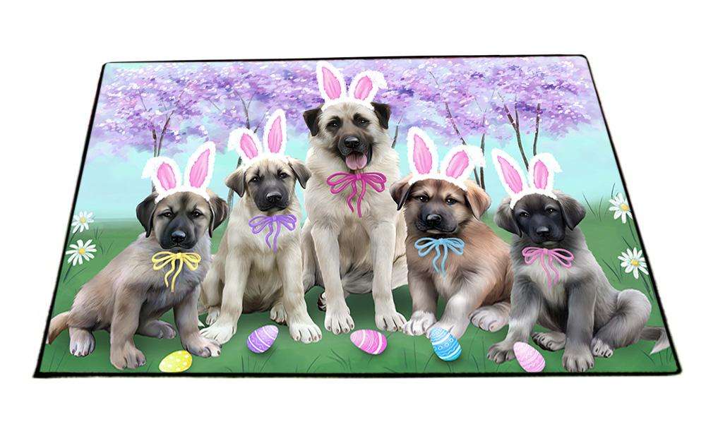 Anatolian Shepherds Dog Easter Holiday Floormat FLMS49539
