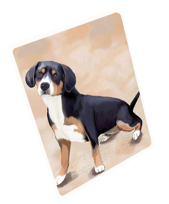 Appenzeller Sennenhund Dog Tempered Cutting Board