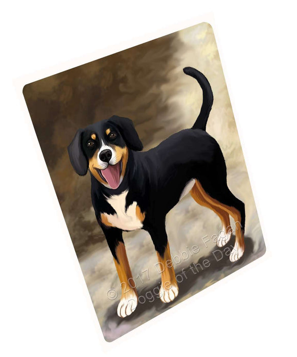 Appenzeller Sennenhund Dog Tempered Cutting Board