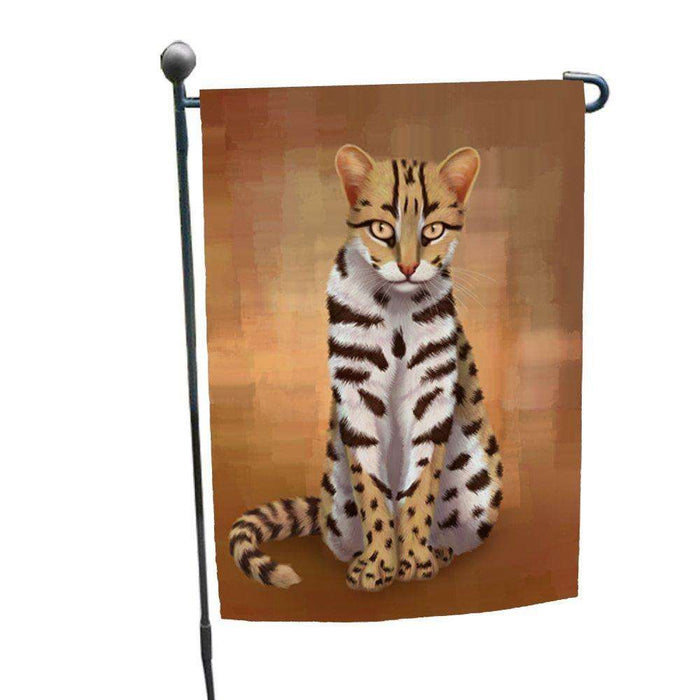 Asian Leopard Cat Garden Flag