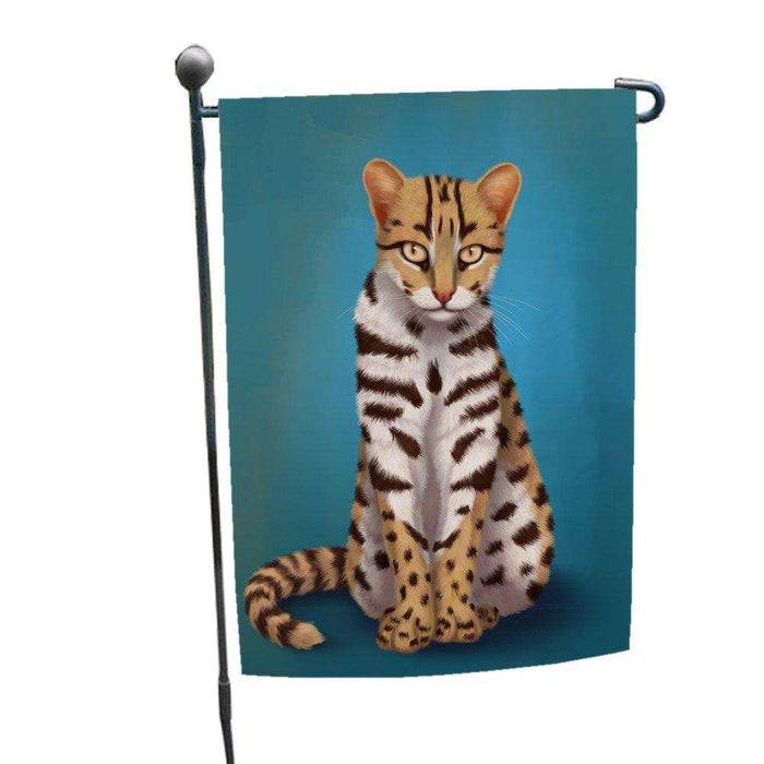 Asian Leopard Cat Garden Flag