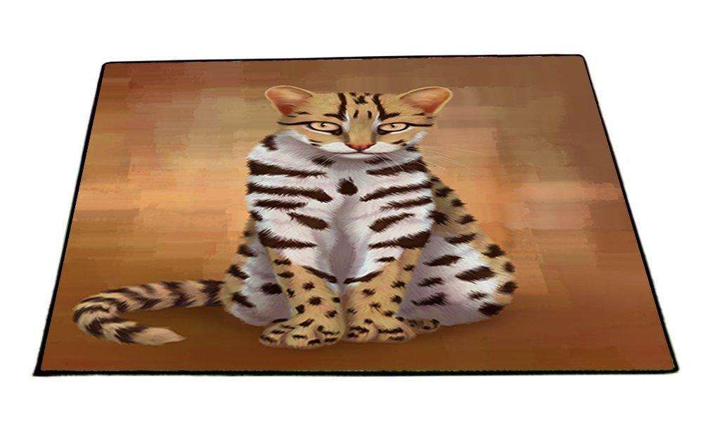 Asian Leopard Cat Indoor/Outdoor Floormat