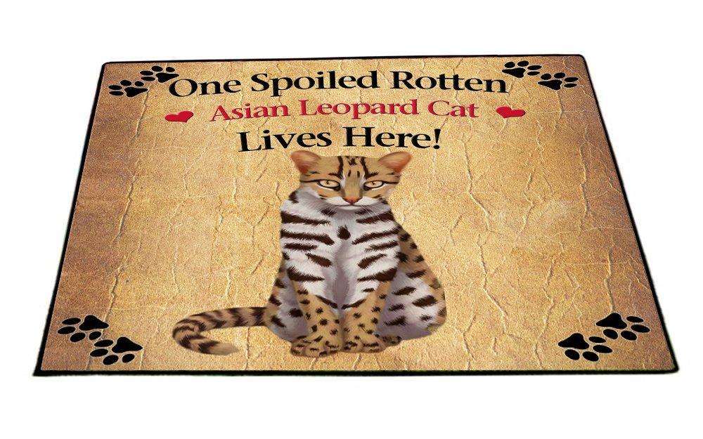 Asian Leopard Spoiled Rotten Cat Indoor/Outdoor Floormat