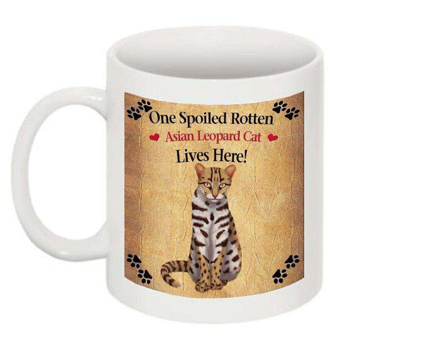 Asian Leopard Spoiled Rotten Cat Mug