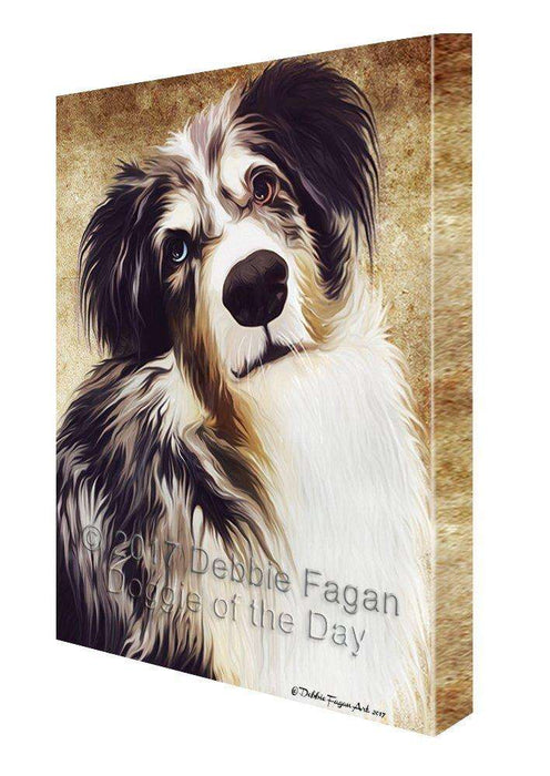 Austin Dog Canvas Wall Art