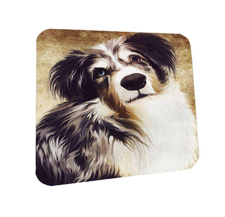 Austin Dog Coasters Set of 4
