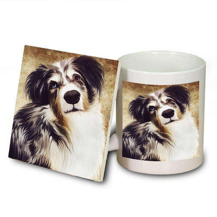 Austin Dog Mug and Coaster Set