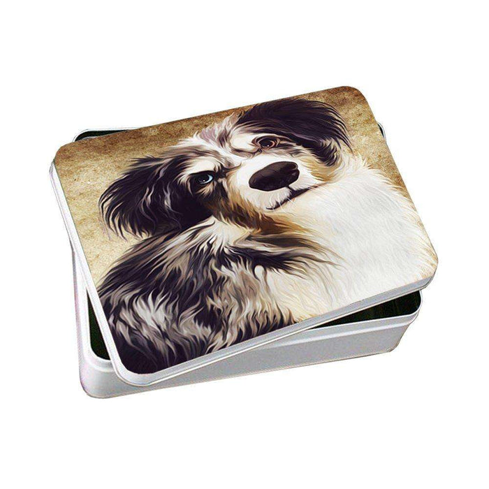 Austin Dog Photo Storage Tin