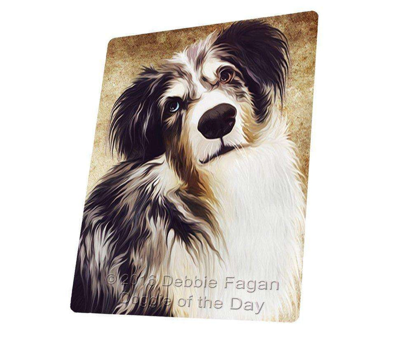 Austin Dog Tempered Cutting Board